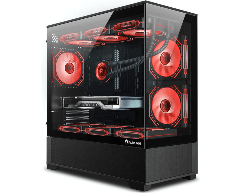 HAJAAN SuperX Red RGB Gaming PC
