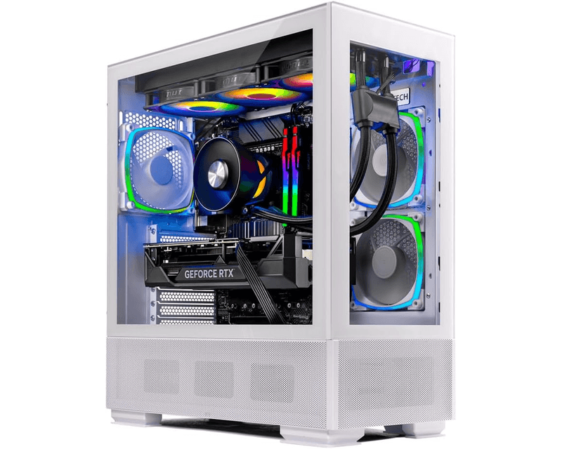 Skytech Azure White RGB Gaming PC