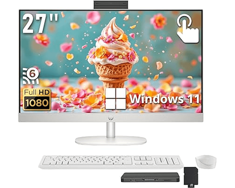 HP 27 FHD Touchscreen All-in-One