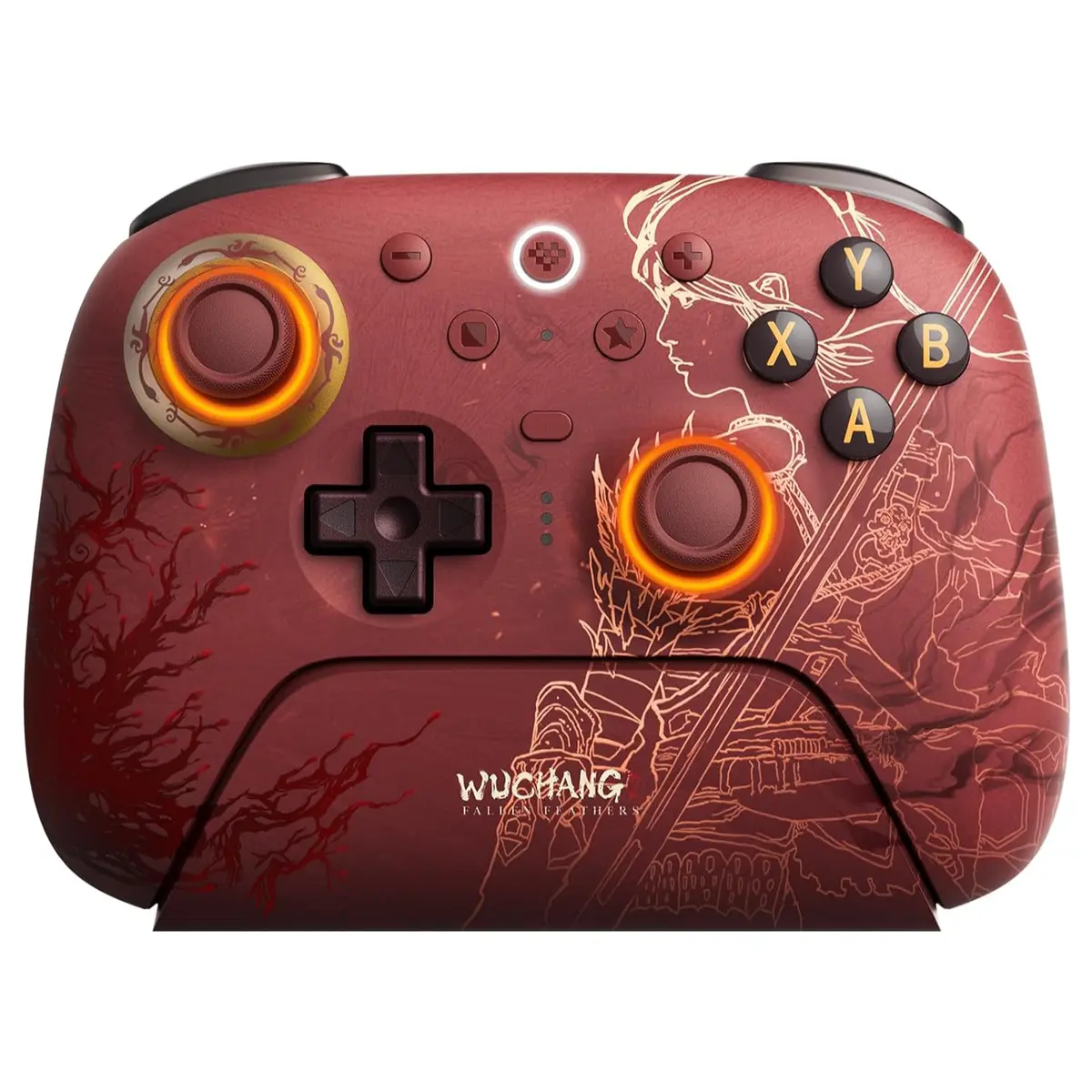8BitDo Ultimate 2 Wireless Controller, for Windows PC Apple Steam and Android, TMR Joysticks, Hall and Tactile Triggers, Motion Control, RGB Fire Ring, 1000Hz Polling Rate, WUCHANG: Fallen Feathers