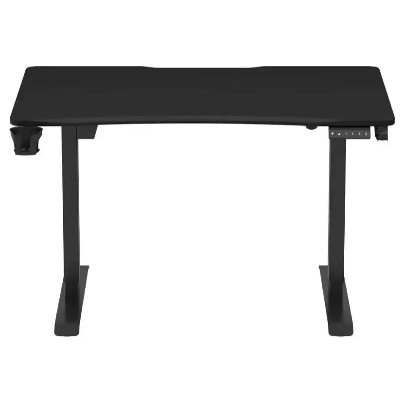 AndaSeat Xtreme Series 1.6m Ergonomic Electric Standing Desk, Inside Leg Cable Management, Black, Medium