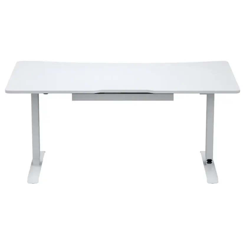 AndaSeat Xtreme Series 1.6m Ergonomic Electric Standing Desk, Inside Leg Cable Management, White, Medium